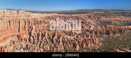 Panorama vom Bryce Point, Bryce Canyon National Park, Utah, USA. Stockfoto