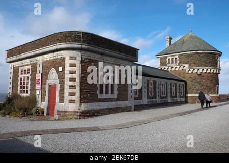 Das römische Museum Senhouse in Maryport, Cumbria, befindet sich im UNESCO-Weltkulturerbe ‘Grenzen des Römischen Reiches’ Stockfoto