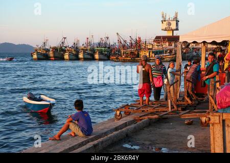 Kota Kinabalu, Sabah, Malaysia Stockfoto