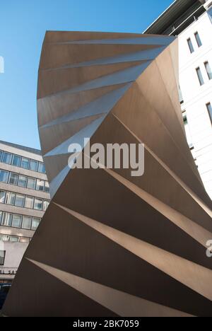 Angels Wings Paternoster Vents Unterstation Vents Edelstahl Paternoster Square., London EC4M 7BP von Thomas Heatherwick Studio Stockfoto