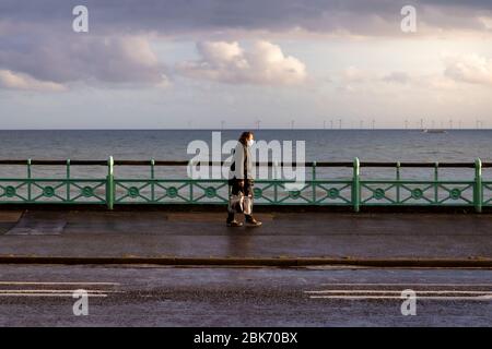 Die Straßen von Brighton während der Sperre für Covid-19 Stockfoto
