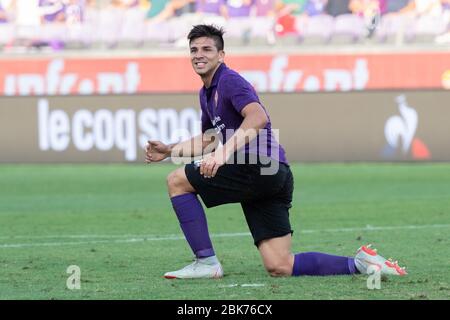 Florenz, Italien. Jan 2020. giovanni simeone (fiorentina) während der italienischen Fußballserie A Saison des ACF Fiorentina, italienische Serie A Fußballspiel in Florenz, Italien, Januar 01 2020 Quelle: Independent Photo Agency/Alamy Live News Stockfoto