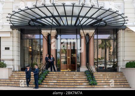 Hotel de Paris in Monte Carlo, Monaco, Europa Stockfoto