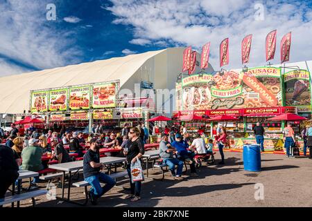 2019 Barrett-Jackson Scottsdale Auction, Food Court Stockfoto