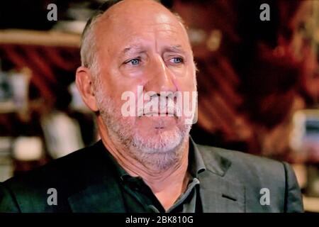 Pete Townshend, der Gitarrist und Songwriter ist - The Who Stockfoto