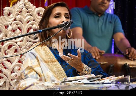 HUMERA CHANNA KONZERT Stockfoto