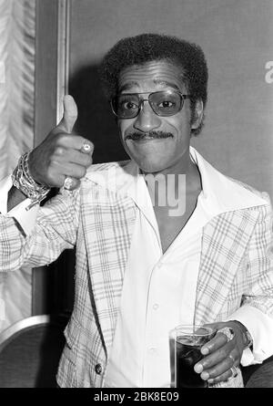 LONDON, GROSSBRITANNIEN. Juli 1974: Entertainer Sammy Davis Jr. in London. Foto © Paul Smith/Featureflash Stockfoto