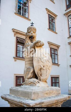 Architektur im Stadtzentrum von Wien Österreich Stockfoto