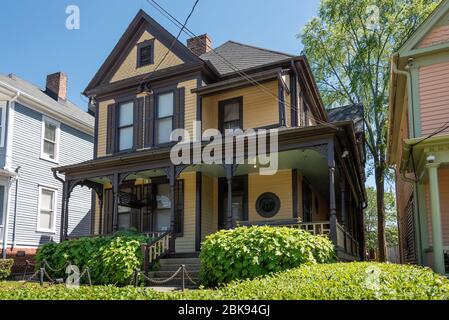 Martin Luther King, Jr. Geburtshaus in Atlanta, Georgia. (USA) Stockfoto