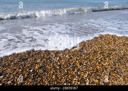 Southbourne,Bournemouth, UK-März 27,2020: Fotos von Southbourne Beach. Stockfoto