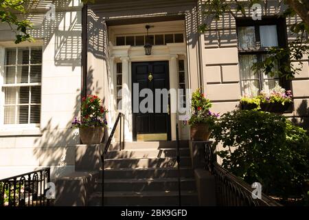 Boston, Massachusetts, US-13. Juli 2018:Boston Baroque Architecture. Stockfoto