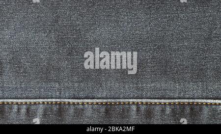 Textur der Oberfläche von Denim-Material Stockfoto