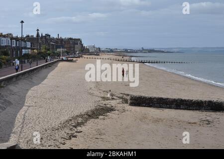 Portobello Beach, Edinburgh, Schottland Stockfoto