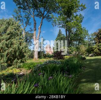 brodick Schlossgärten, arran Stockfoto