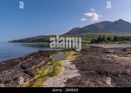 Sannox Bay, arran Stockfoto