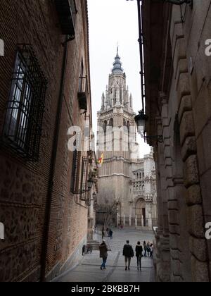 Primatial Cathedral of Saint Mary of Toledo aka Santa Iglesia Catedral Primada de Toledo in Toledo, Spanien, Europa Stockfoto