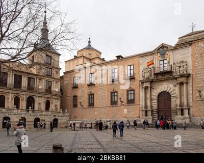 Erzbischöflicher Palast von Toledo in Toledo, Spanien, Europa Stockfoto