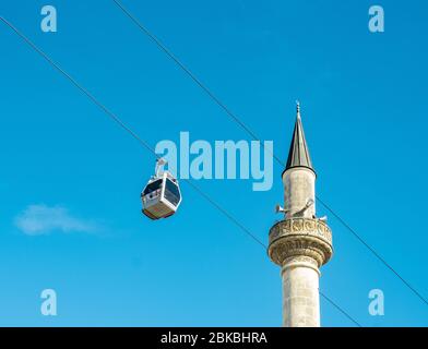 Ordu, Türkei - November 2019: Ordu ist sehr beliebt und schöne Stadt für Reisende in schwarzem Meer, Türkei. Stockfoto