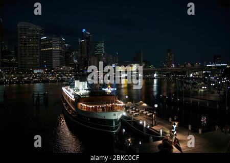 Sydney, Australien - 3. Juli 2011: South Steine Restaurant in Darling Harbour Stockfoto