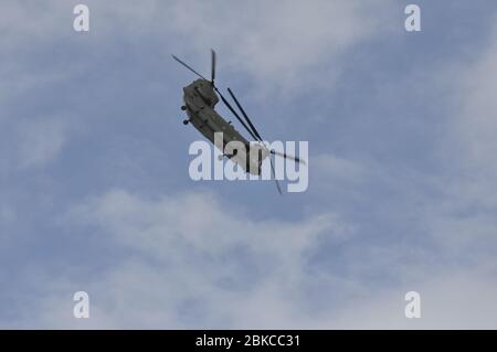 RAF Chinook Display Team Stockfoto