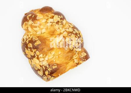 Brioche française, Viennoiserie. Kunstwerke von einem Konditormeister Stockfoto