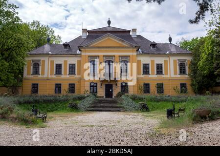 De La Motte Palast in Noszvaj, Ungarn. Stockfoto