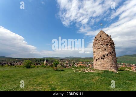 Millennium Aussichtsturm in Cserepfalu, Ungarn. Stockfoto