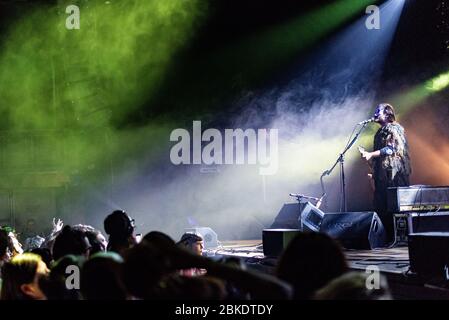 Mailand, Italien 16. Dezember 2016. Die italienische Alternative Rock Band TRE ALLEGRI RAGAZZI MORTI kennt sich auch IM LIVE MUSIC CLUB aus. Brambilla Simon Stockfoto