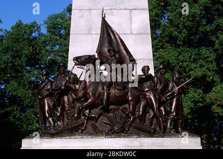 Virginia Memorial, Gettysburg National Military Park, Pennsylvania Stockfoto