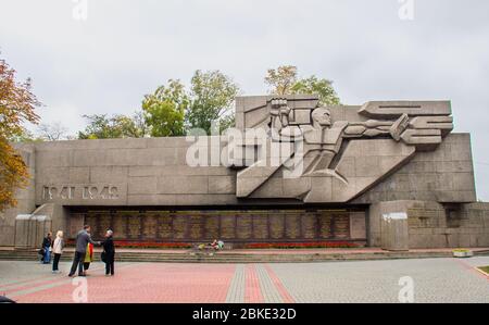 Sevastapol krim, Sevastapol ukraine, Sevastapol russland, russische Invasion, Sevastapol Blumenfest, Weiße Blume Wohltätigkeitsmesse, Weiße Blume Aktion Stockfoto