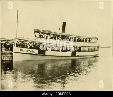 'Souvenir und Geschichte des beliebtesten Sommerurlaubsorts im Nordwesten, Lake Minnetonka ..' (1906) Stockfoto