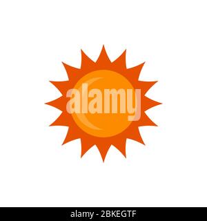 Grafische Darstellung der Sonnenvektor-Grafik Stockfoto