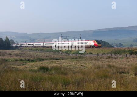 03/09/2010 Scout Green (nördlich von Tebay) 390041 City of Chester 1S36 0617 Birmingham New St- Edinburgh Stockfoto