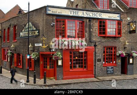 The Anchor Pub, Southbank, London, England Stockfoto