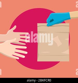 Stop Verbreitung Corona Virus Selbstschutz Konzept Stock Vektor