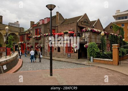 The Anchor Pub, Southbank, London, England Stockfoto