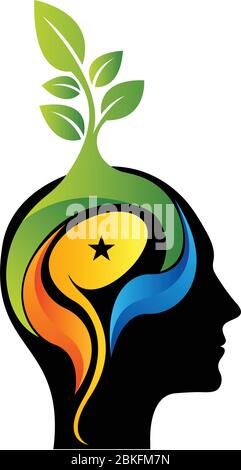 Mind Tree-Logo Stock Vektor