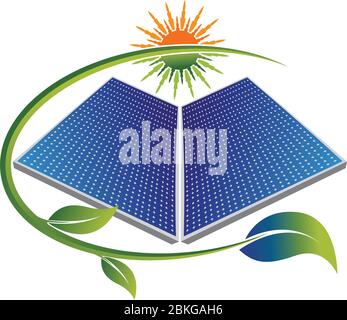 Logo für die Sonnenerziehung Stock Vektor