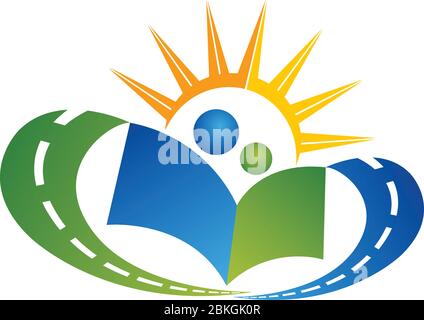 Logo „Bright Way Education“ Stock Vektor