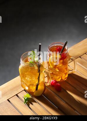 Sommer-Eistee Stockfoto