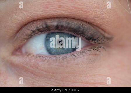 Frau Auge Stockfoto