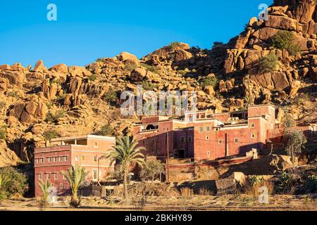 Marokko, Region Souss-Massa, Umgebung von Tafraoute Stockfoto