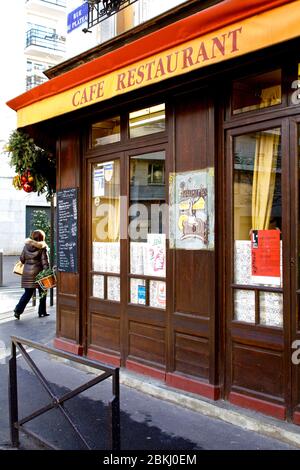 Frankreich, Paris, Bar Fleuri Stockfoto