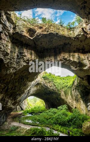 Bulgarien, Lovetch, Letnitsa, Devetaschka Höhle Stockfoto