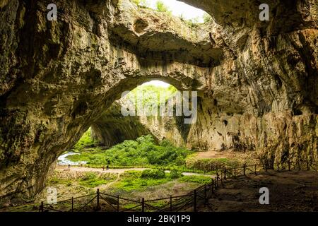 Bulgarien, Lovetch, Letnitsa, Devetaschka Höhle Stockfoto