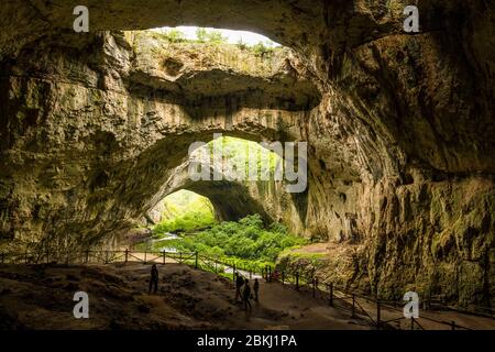 Bulgarien, Lovetch, Letnitsa, Devetaschka Höhle Stockfoto