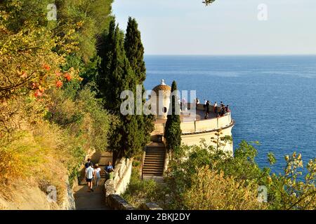 Frankreich, Alpes Maritimes, Nizza, Burghügel, Bellanda Turm wurde im Jahre 1826 errichtet Stockfoto