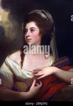 Porträt von Miss Sophia Cumberland 1780 George Romney 1734-1802 Englisch Stockfoto