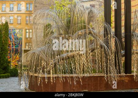 Innenstadt Von Budapest (Pest) - Holocaust Memorial Center Tree, Budapest, Zentral Ungarn, Ungarn Stockfoto