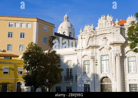 Militärmuseum im historischen Alfama-Viertel, Lissabon, Portugal, Europa Stockfoto